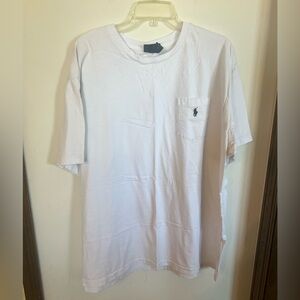 Polo Ralph Lauren Pocket T Shirt Mens XL Short Sleeve White